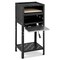 Outdoor 12 Inch Pizza Oven with Ash Tray and Wood Storage Rack